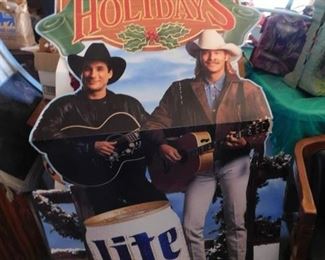 Lite Beer Standee(Clint Black, Alan Jackson)