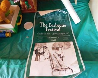 Vintage Barbecue Festival Posters