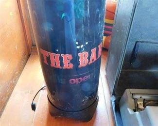Vintage "The Bar is Open" Motion Lamp