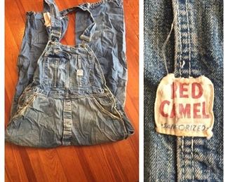 Red Camel Sanforized Overalls