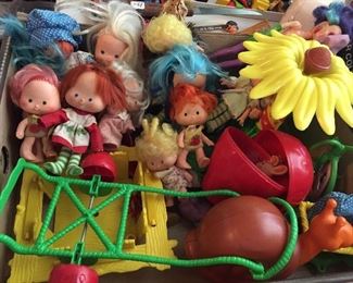 Vintage Strawberry Shortcake Figures