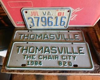 Thomasville City Tags