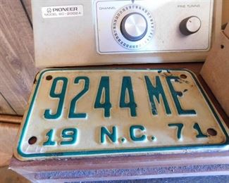 Motorcycle Plate