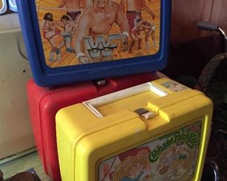 WWF, Cabbage Patch Kids Lunchboxes