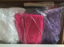 •	Selection of vintage clothing from the 1950’s-1980’s. Lots of silk and beaded cashmere sweaters! 