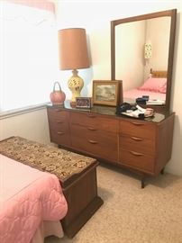 •	1950's Danish Mid-Century Modern Bedroom Set