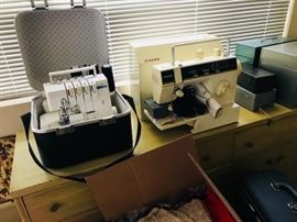 vintage sewing machine