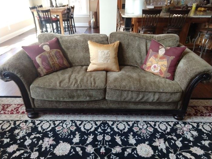 Bernhardt "Cassatt" sofa, which has a matching love seat.