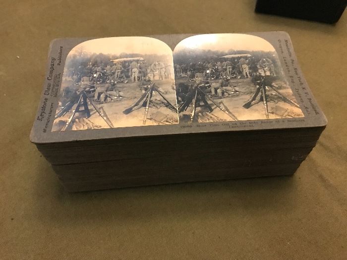 Stack of WWI view cards.  Cards are in great condition.