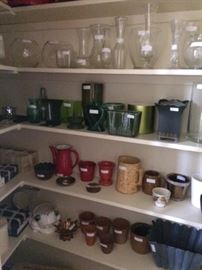 Variety of vases and planters