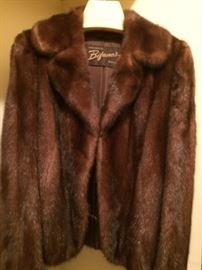 Mink jacket from Bifano's