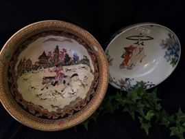 More antique Asian style plates