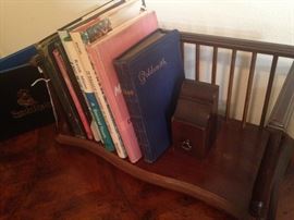 Antique bookshelf