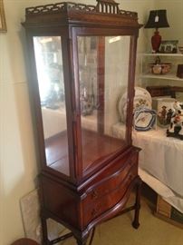 French style display cabinet