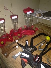 Hummingbird feeders