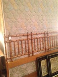 Bamboo headboard