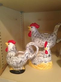 Decorative roosters