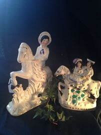 Additional Staffordshire figurines