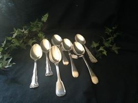 Sterling spoons