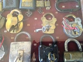More antique locks