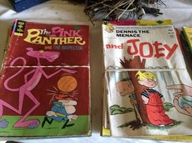 Vintage comic books