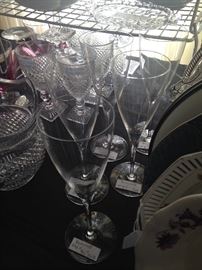 Baccarat glassware - set of 5