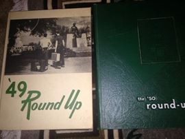1949 and 1950 Baylor University  yearbooks