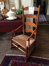 Rare antique Shaker rocker