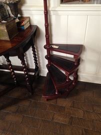 Spiral library steps