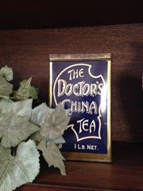 One of several tins from England