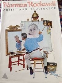 Norman Rockwell coffee table book