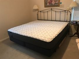 #1	6 month old King Size Sealy Mattress/Boxsprings - firm	 $500.00 
