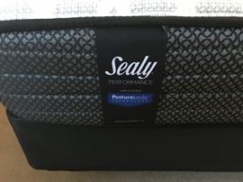 #1	6 month old King Size Sealy Mattress/Boxsprings - firm	 $500.00 
