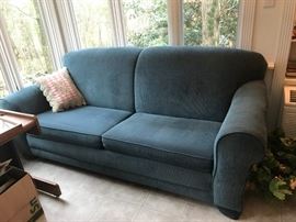 #23	Blue Sleeper Sofa 7'	 $100.00 
