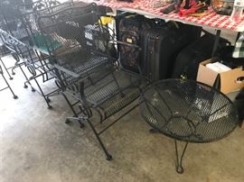 #55	(4) Bouncy Chairs w/wrought iron Black Table  	 $150.00 
#55-1	(2) Bouncy Chairs    $75 Each	 $150.00 
