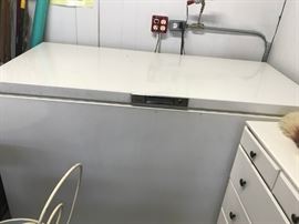 #60	Cold Spot Chest Freezer w/8 baskets Manual Defrost  5ft longx28x26T	 $65.00 
