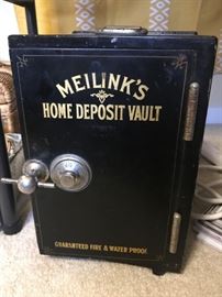 #83	Meilink's Home Deposit Vault - Fire Proof w/combo or key 	 $500.00 
