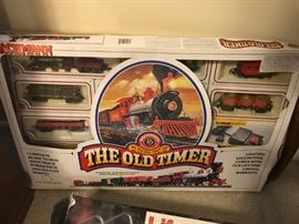 #90	Bachmann 5  Old Timer Electric Train	 $75.00 
