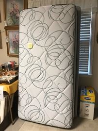 #96	Sealy Twin Mattress/Boxsprings w/rails	 $75.00 
