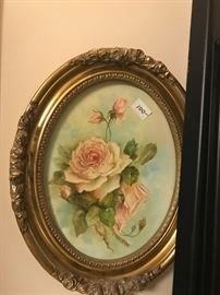 orginal oil painting by local artist Dorothy Montgomery