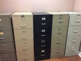 Legal file cabinets.
