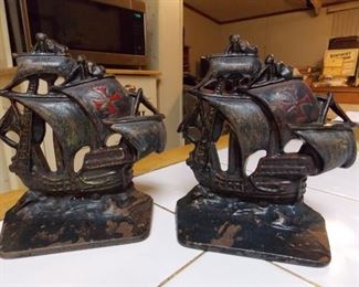 Cast Iron Bookends