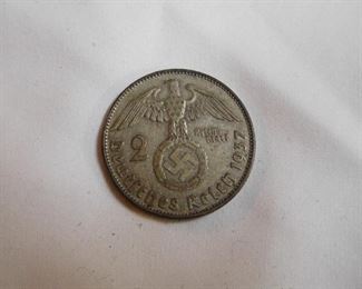 1937 German Coin