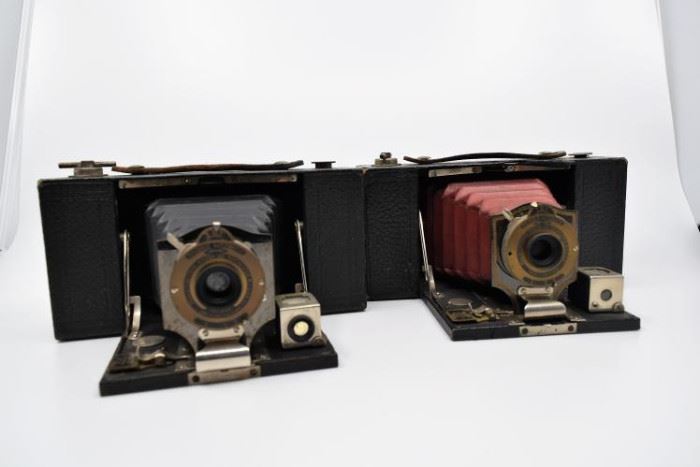 Pair of No. 2 Folding Pocket Kodak Brownie Cameras https://ctbids.com/#!/description/share/101267