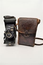 Vintage Wicain Folding Camera https://ctbids.com/#!/description/share/101278