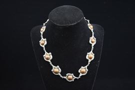 Vintage Sterling “Taxco” Necklace https://ctbids.com/#!/description/share/101328