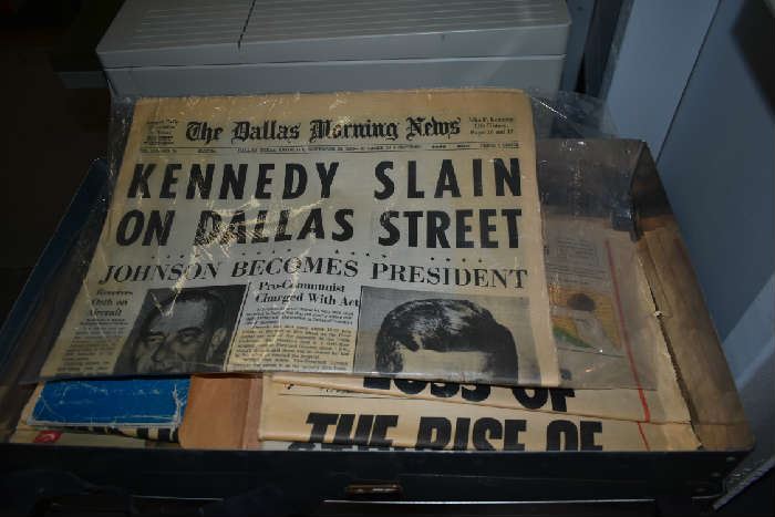 OLD NEWSPAPERS