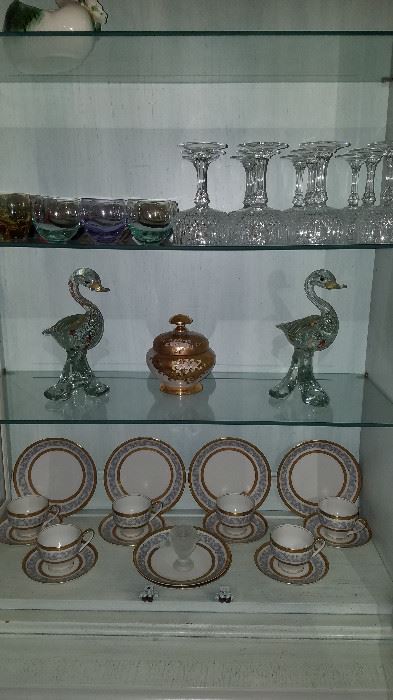 Mirano glass ducks