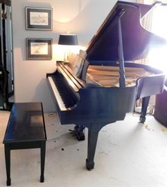 1977 Model M Steinway Baby Grand Piano - NICE