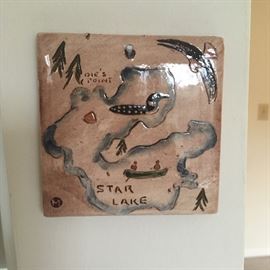 Small decorative Tile